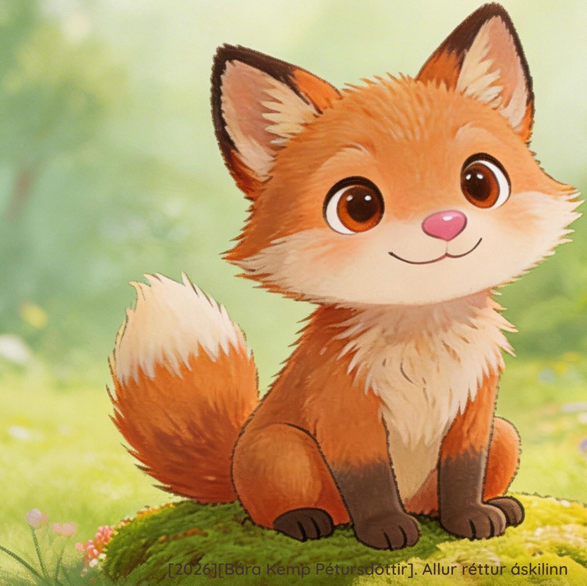 Bárður refurinn — vingjarnlegur lítill refur